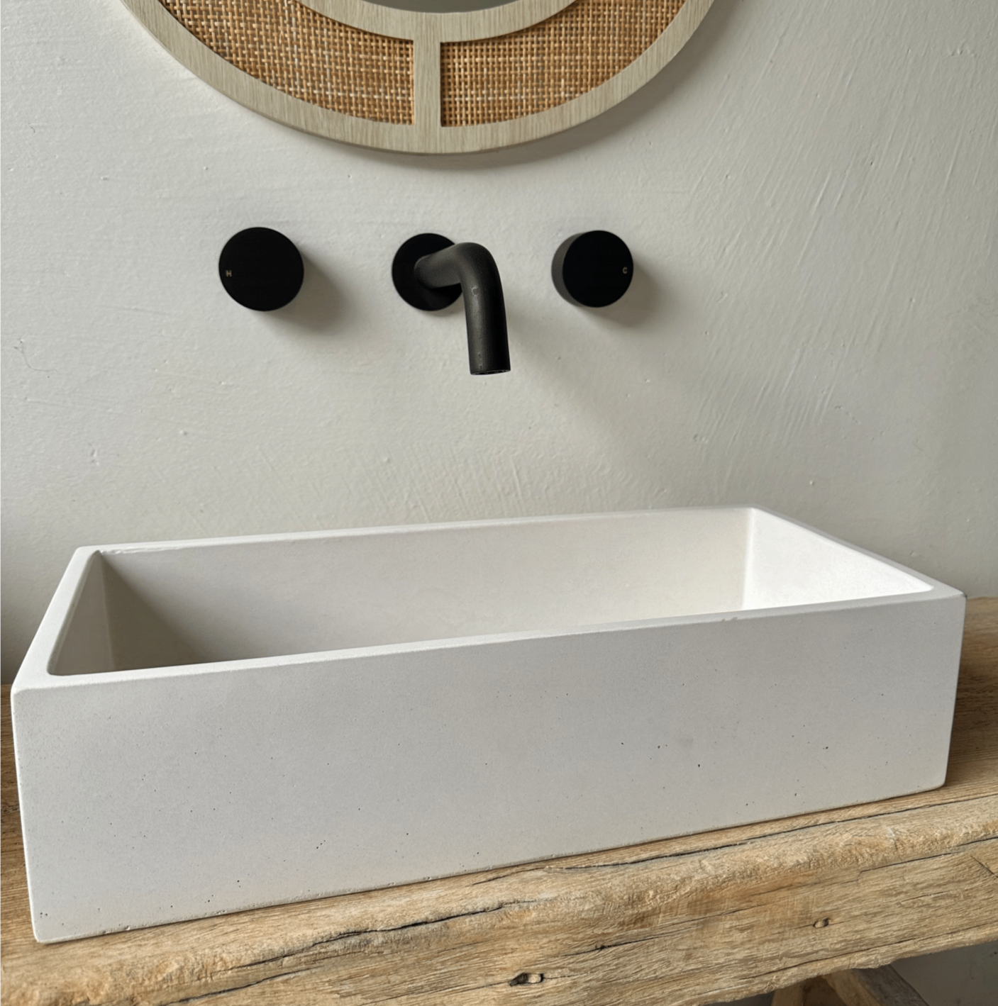 Bath Concrete Vessel Basin