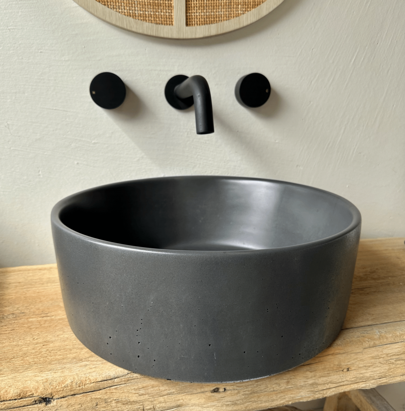 Grand Round Concrete Vessel Basin
