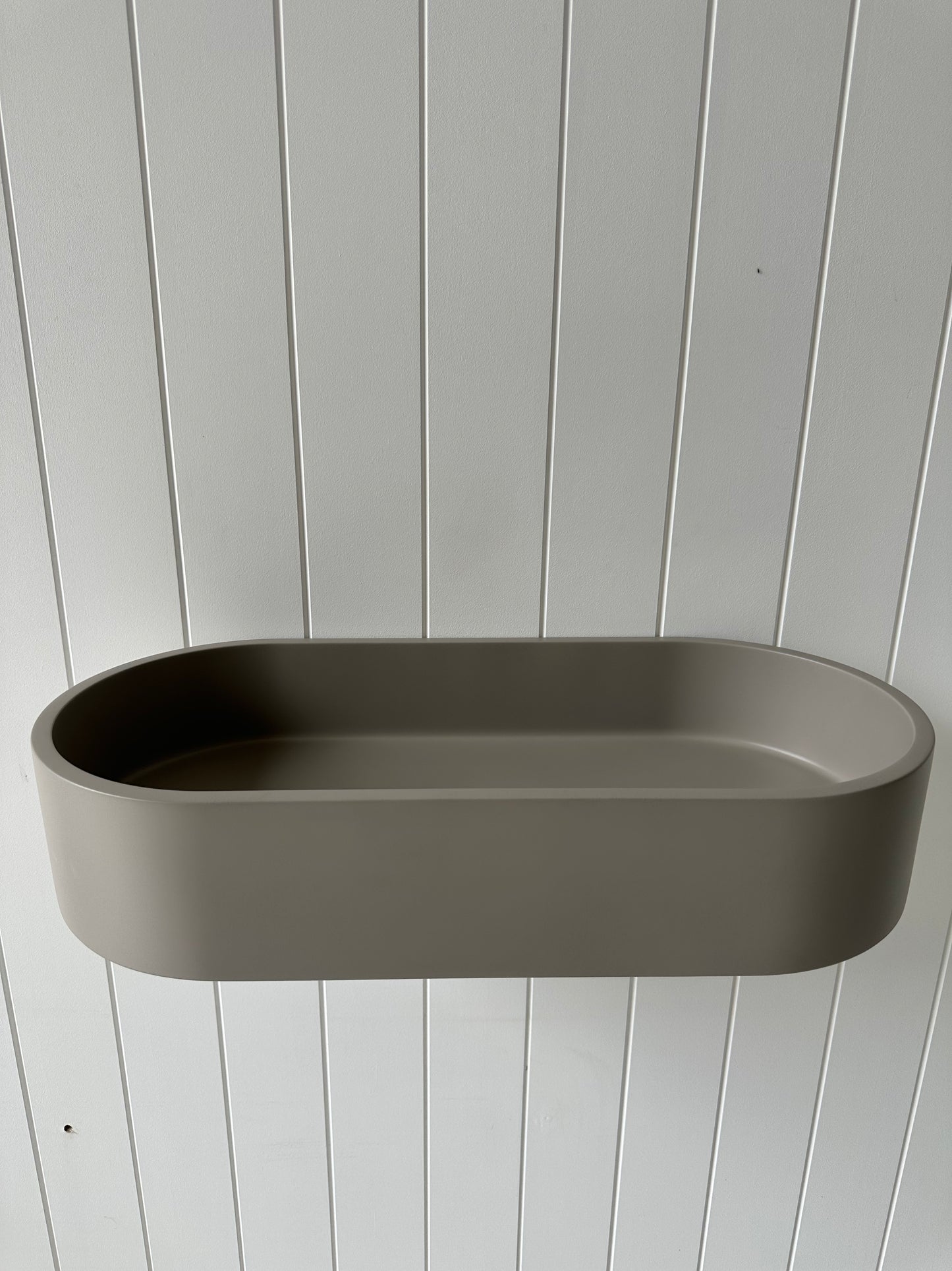 Large Pill Vessel Basin in Grey