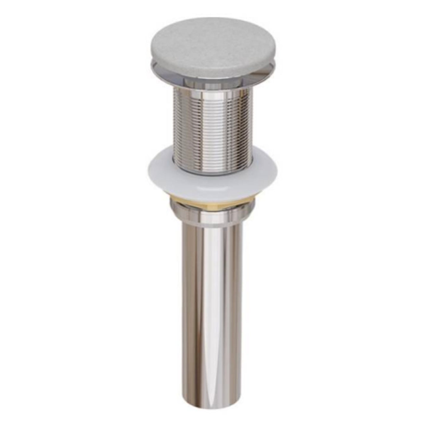 Horizon High back fluted Light Grey Concrete Vessel Basin