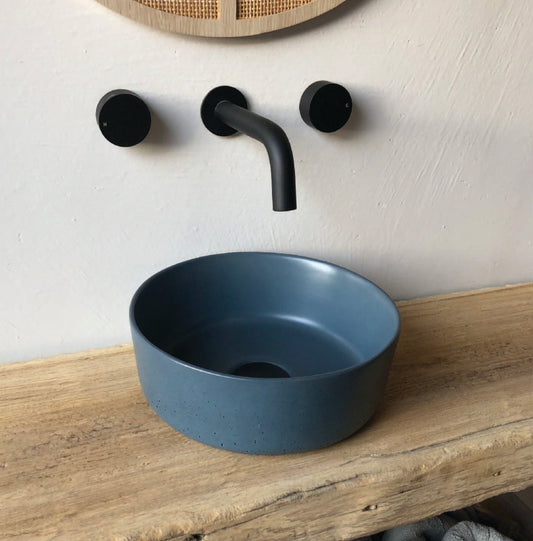 Mini Round Concrete Vessel Basin